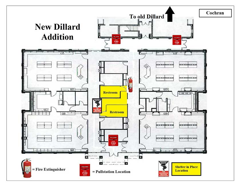 Dillard Addition1 Safety Diagram